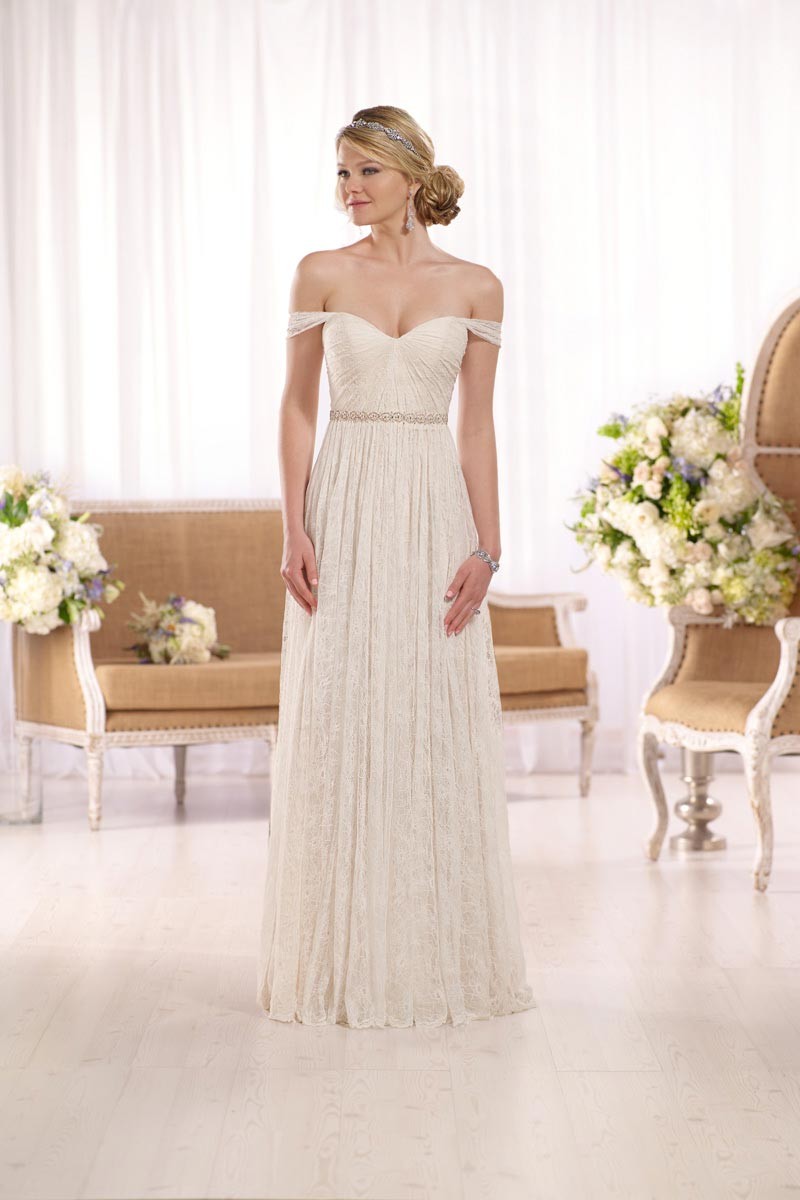 wedding dresses, off the shoulder wedding dresses, wedding dress trends