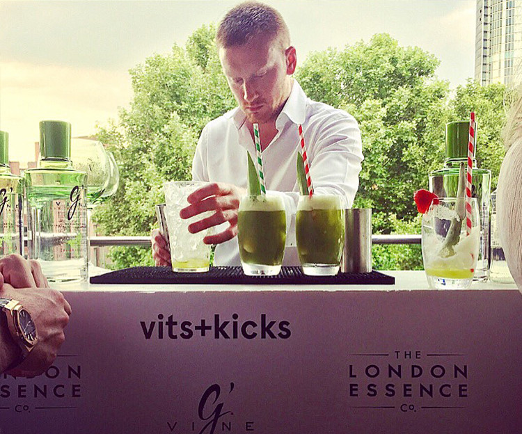 vits+kicks, mobile bar hire, london mobile bar